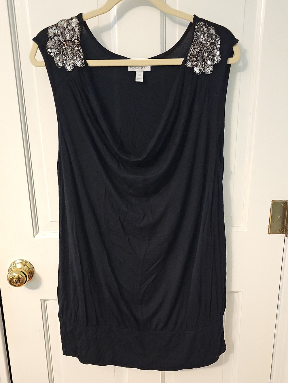 Label only - no visible dress